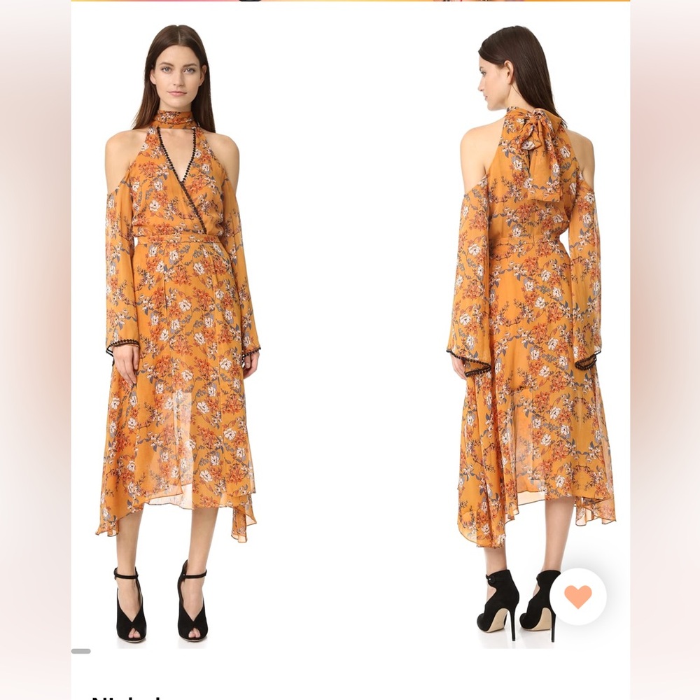 Nicholas floral dress size 10 - worn once